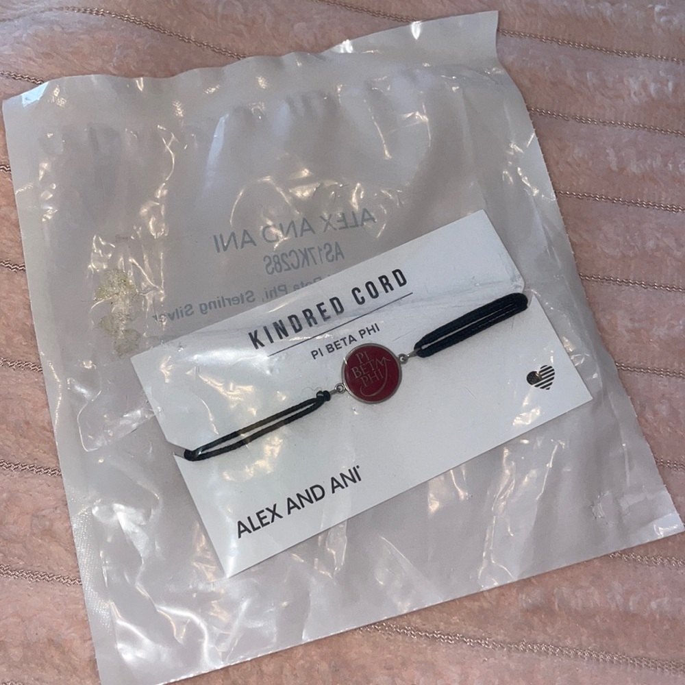 NWT Alex and Ani Pi Beta Phi Bracelet